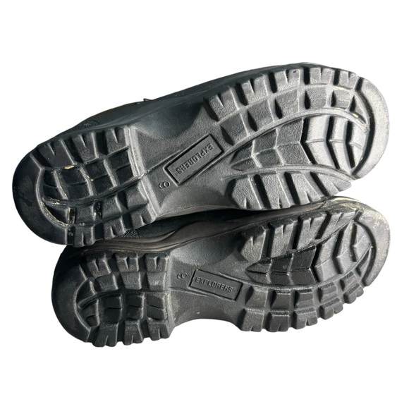 Thinsulate Explorers Insulation Boots Men Size 9 Leather Rubber Winter Snow Rain - Picture 8 of 14